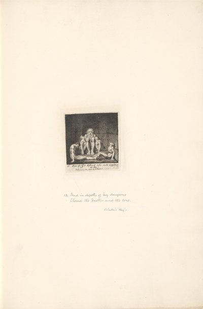 For the Sexes. The Gates of Paradise, Plate 14, Does thy God O Priest take such vengeance as this by William Blake